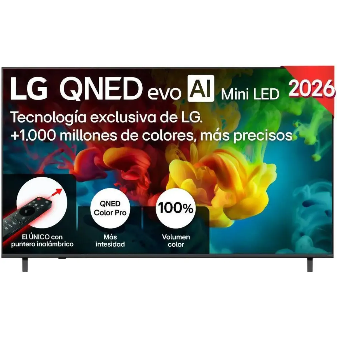 Televisor 75" LG QNED MiniLED 144 Hz 75QNED83B6A