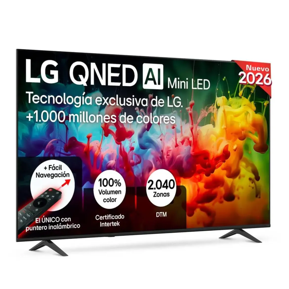 Televisor 75" LG QNED Mini LED 4K Smart TV 75QNED72B6A