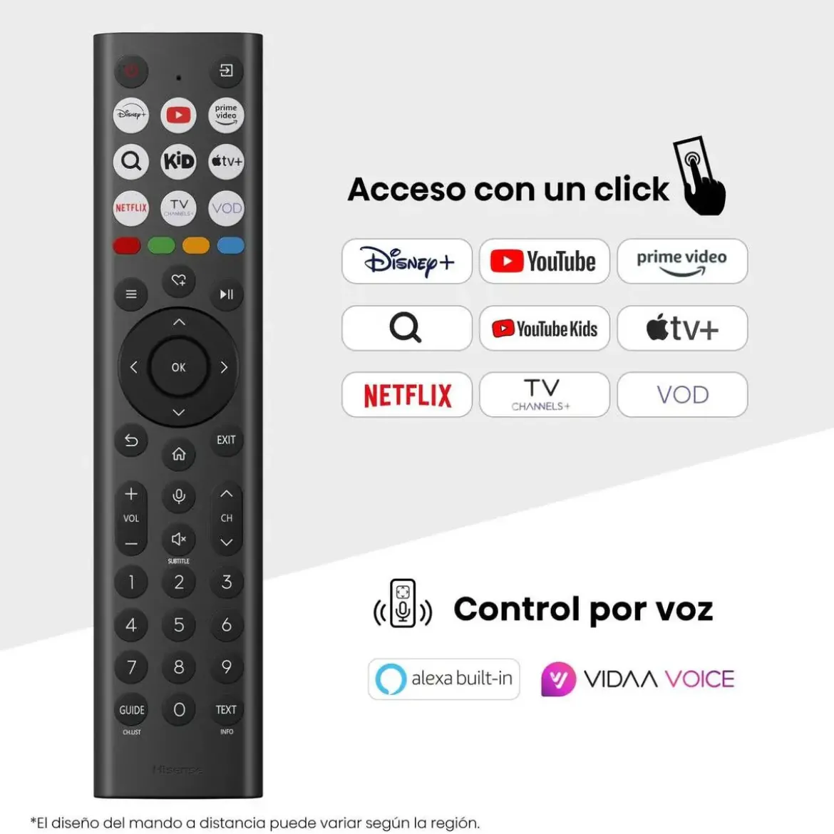 Televisor QLED 55" Quantum Dot Dolby Vision Atmos HISENSE 55E77Q Artículo de Exposición