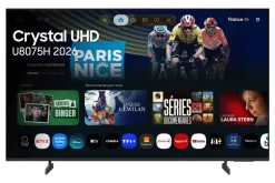 Televisor 55" Samsung Crystal UHD 4K Smart TV TU55U8075H