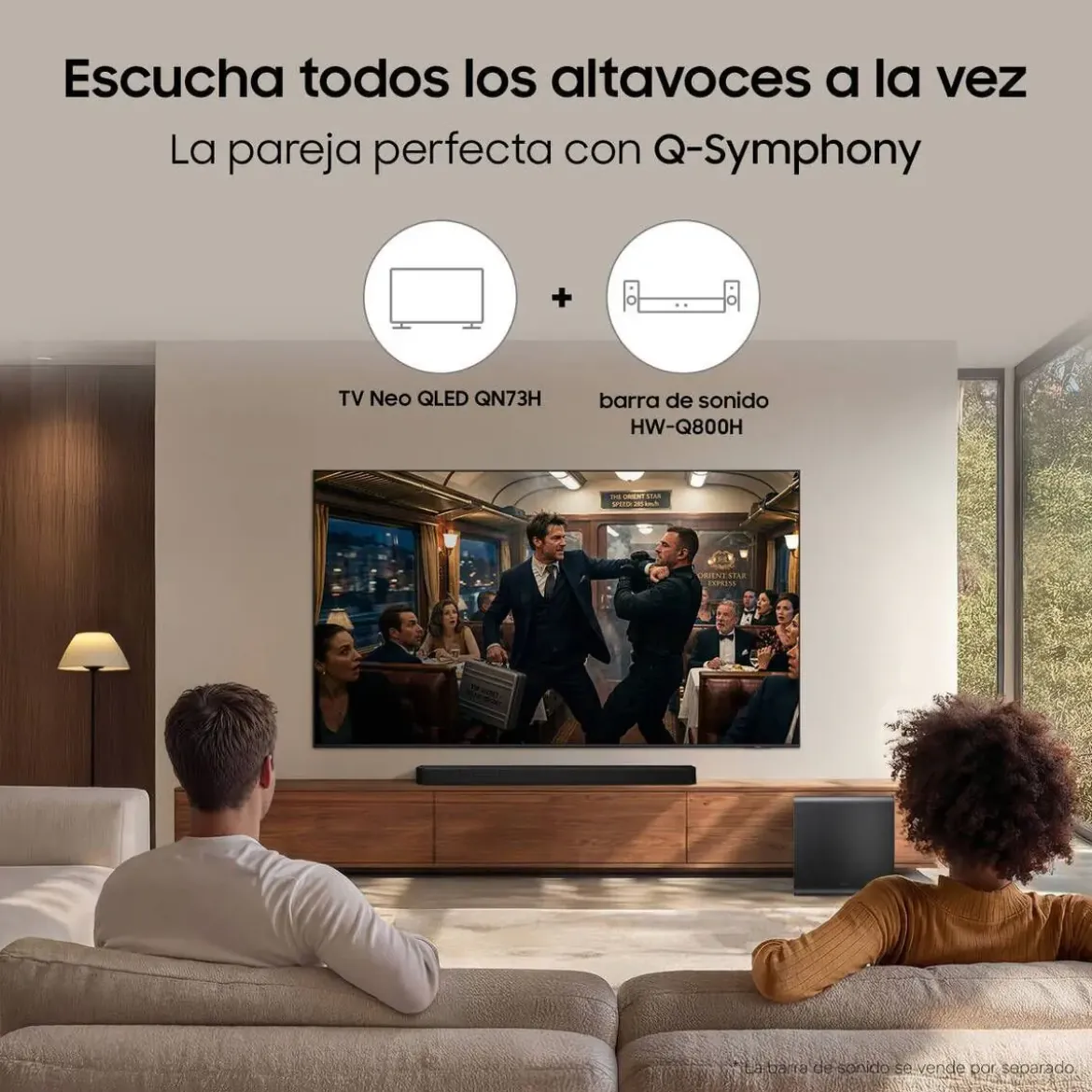 Televisor 75" Samsung Neo QLED 4K con NQ4 AI Processor TQ75QN73H