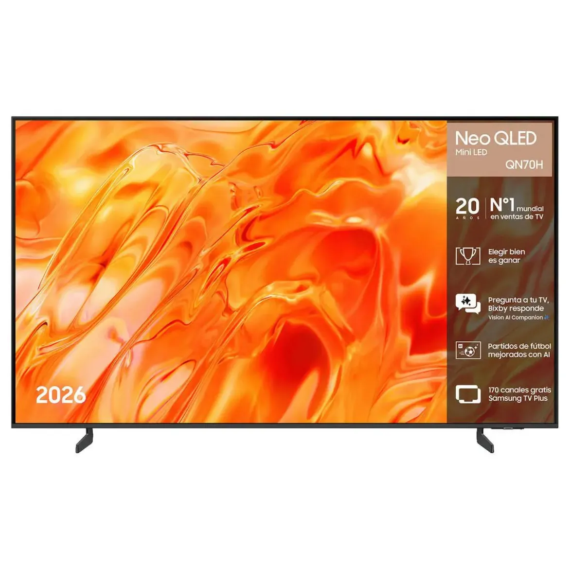 Televisor Samsung Neo QLED 43" 4K Smart TV AI TQ43QN70H