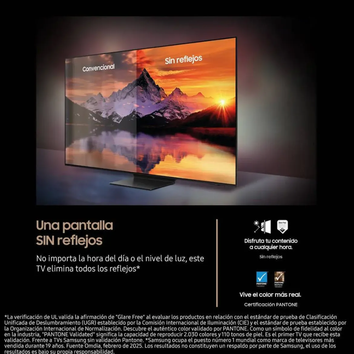 Televisor Samsung OLED 55" con AI y Dolby Atmos TQ55S95FAU Artículo de Exposición
