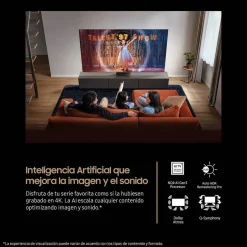 Televisor Samsung OLED 55" con AI y Dolby Atmos TQ55S95FAU Artículo de Exposición