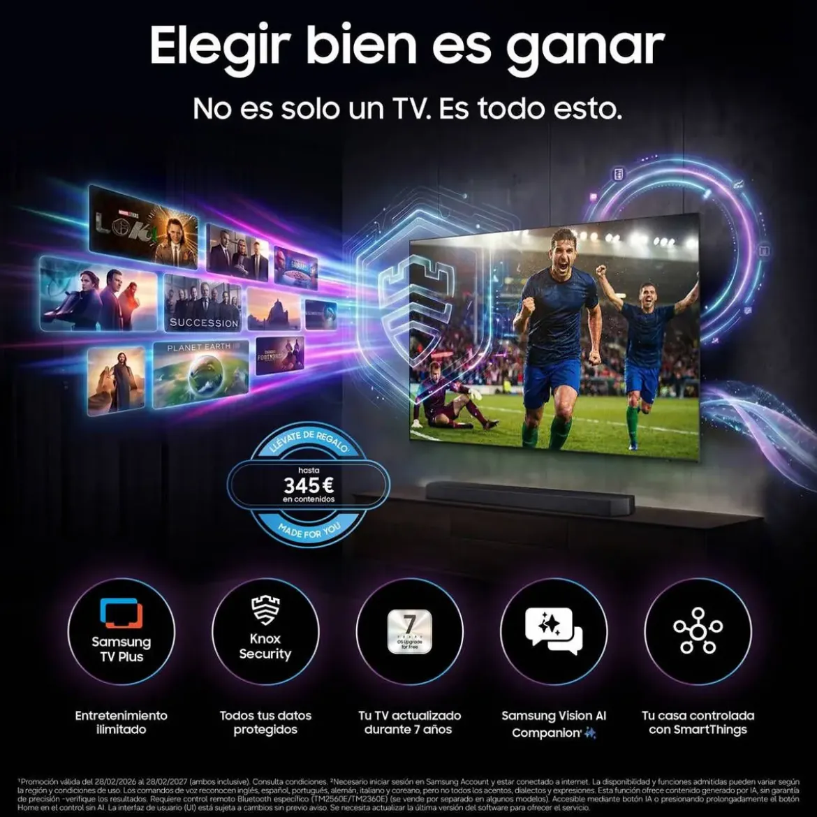 Televisor 65" Samsung OLED 4K UHD 165 Hz Glare Free TQ65S93H