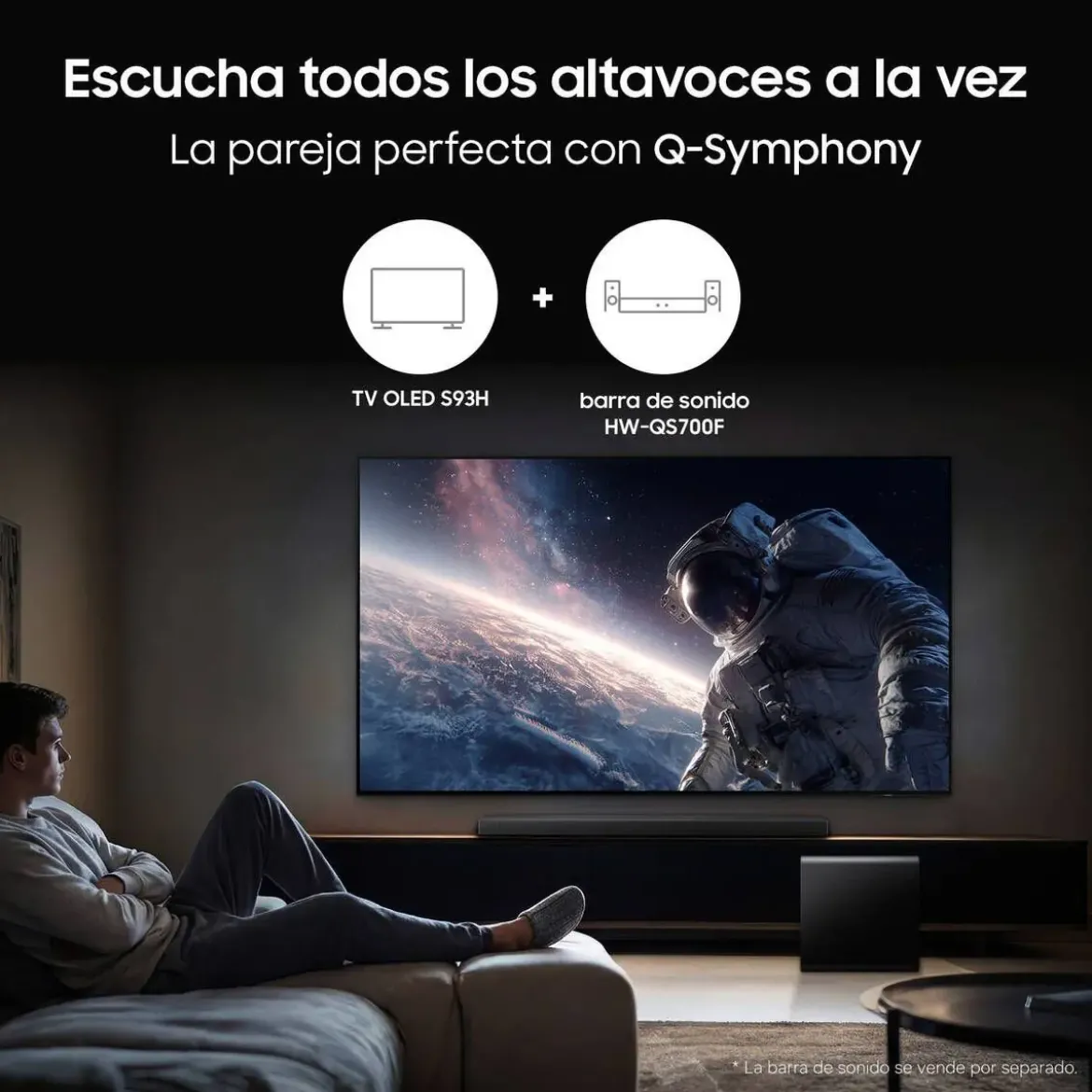 Televisor 65" Samsung OLED 4K UHD 165 Hz Glare Free TQ65S93H