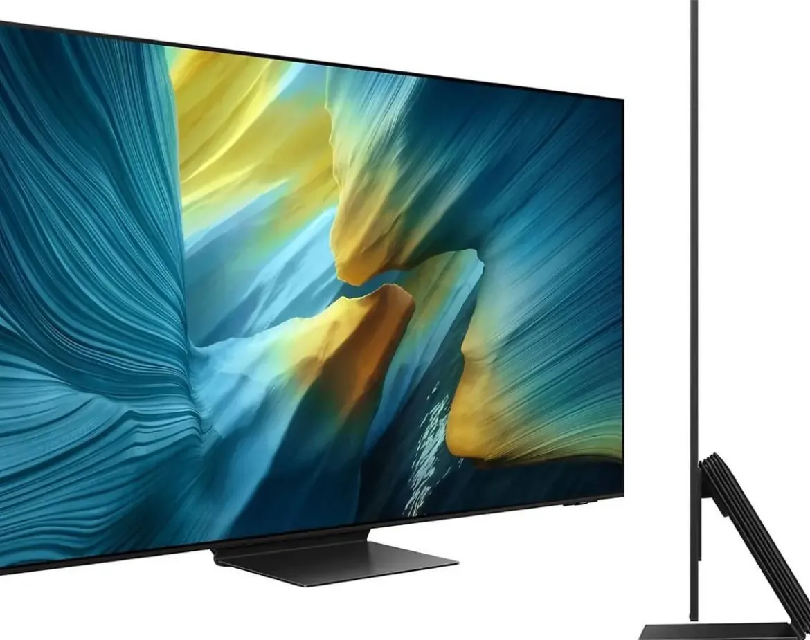 Televisor 83" SAMSUNG TQ83S95FAE OLED 4K con IA y Glare Free S95F