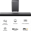 Televisor 55" TCL 55C6K con Barra de Sonido S55H Dolby Atmos 2.1