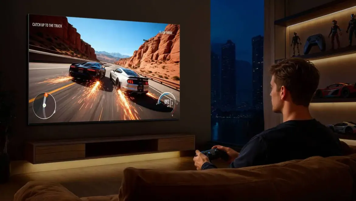 Televisor 55" TCL Mini LED 144Hz con Google TV 55C7L