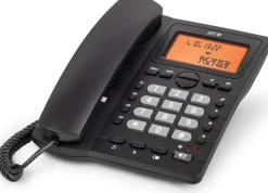 Teléfono Fijo SPC Office ID2 Negro con Pantalla Iluminada