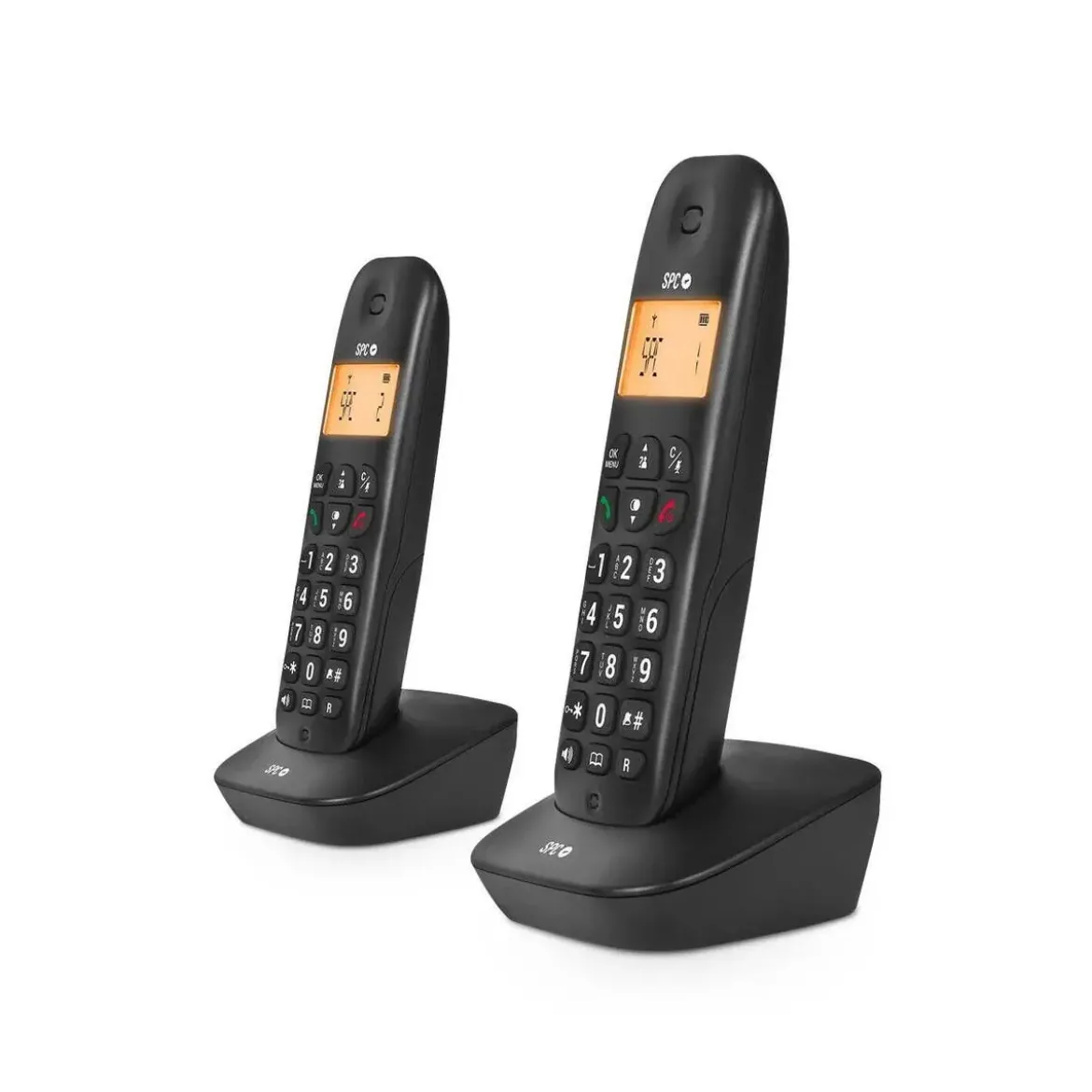 Teléfono Inalámbrico SPC Air Pro Duo Luz Negra 7302N