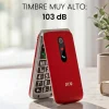 Teléfono Móvil SPC STELLA 3 4G con Botón SOS Rojo 2339R
