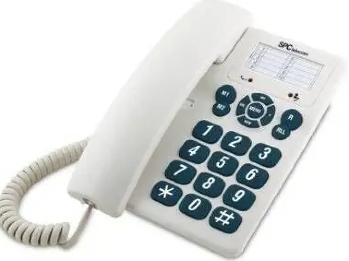 Teléfono SPC Bipieza M/L Blanco 3602