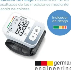 Tensiometro BEURER Muñeca Blanco Pantalla LCD BC28