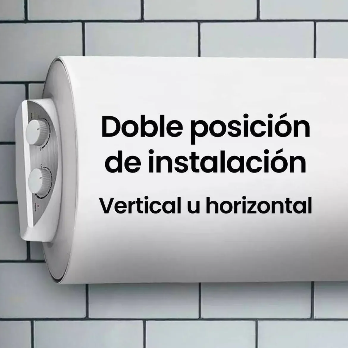 Termo Eléctrico INFINITON 50 Litros Doble Posición Clase C CAB3HV50T