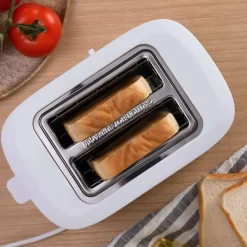 Tostadora Doble Vertical en Blanco Acero Inoxidable TOAST&TASTE 9000