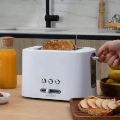 Tostadora Doble Vertical en Blanco Acero Inoxidable TOAST&TASTE 9000