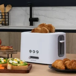 Tostadora Doble Vertical en Blanco Acero Inoxidable TOAST&TASTE 9000