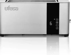 Tostadora Ufesa 2 Ranuras Largas Inox Digital 1400W Duoplusdelux