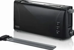 Tostador de Pan Ranura Larga Multifunción 1000W HAEGER DARK SUN TO100007A