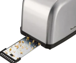 Tostador MOULINEX 2 Ranuras Largas Termostato 6 Niveles de Tostado Acero Inox LS330D11