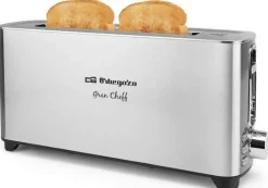 Tostador Orbegozo 1 Ranura Larga Inox 1000W TO6030