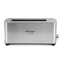 Tostador Orbegozo 1 Ranura Larga Inox 1000W TO6030