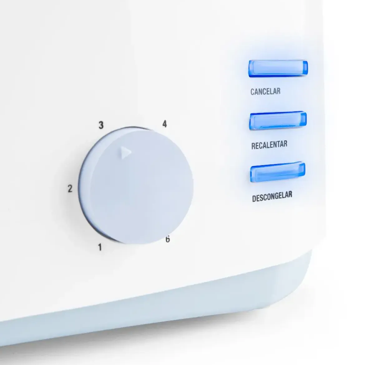 Tostador Orbegozo 2 Ranuras Largas 1400W Descongelación TO4500