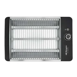 Tostador Orbegozo 600W Acero Inox TO2030