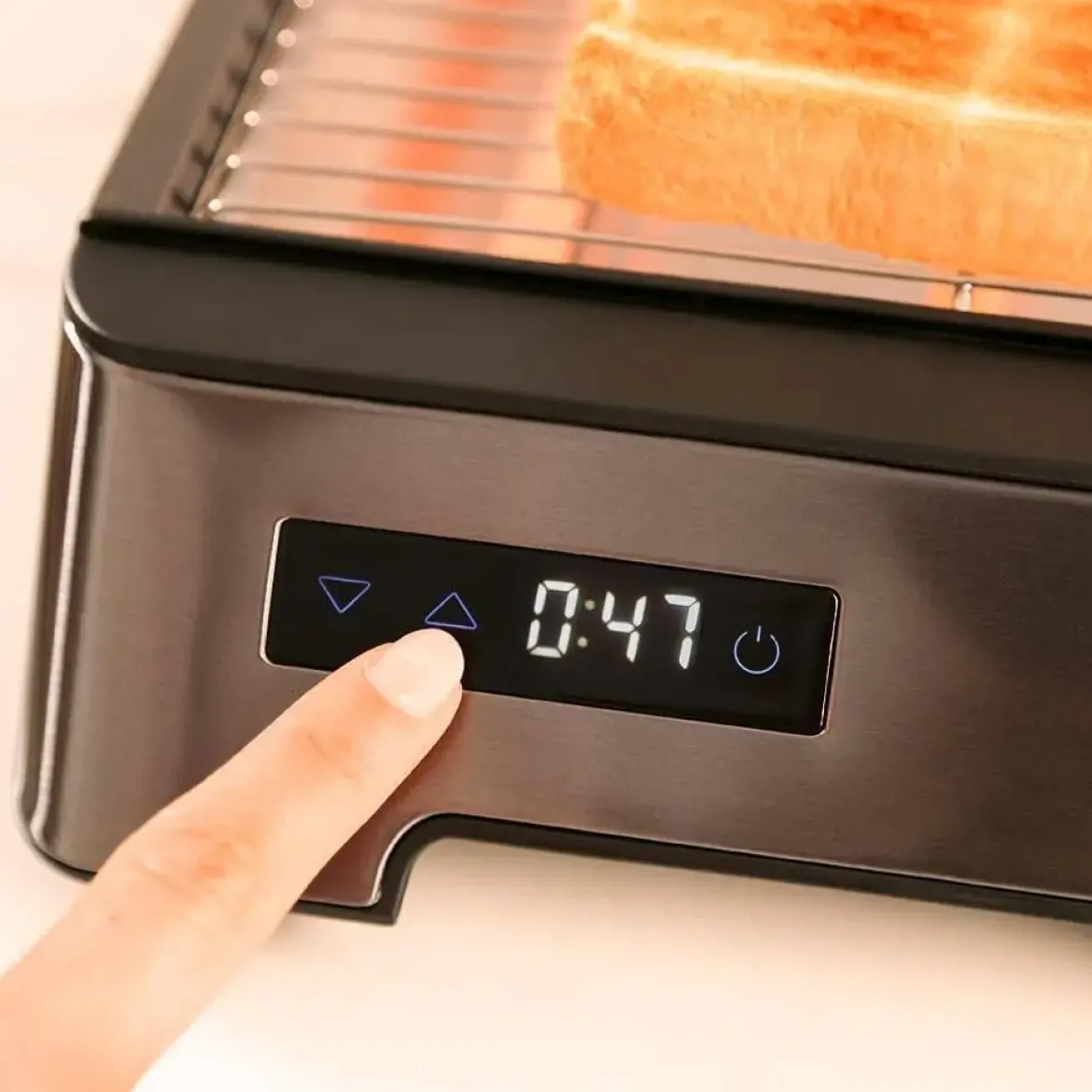 Tostador Plano Horizontal de Acero Inoxidable NICE SLICE TOUCH 3275
