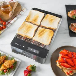 Tostador Plano UFESA KAMUT Digital Táctil Inox 1000W XL 71306255