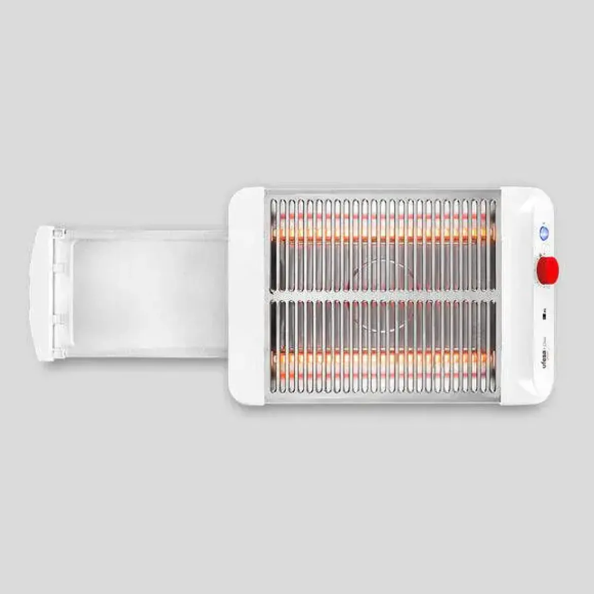 Tostador Plano UFESA 900W 3 Barras XXL 7 Niveles Blanco 71306102