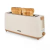 Tostador Princess Vintage Beige-Madera 900W Ranura Larga 142410PR