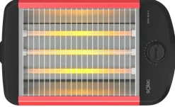 Tostador SOLAC Plano Stillo Rojo Multi 3 Barras 700 W TC5309