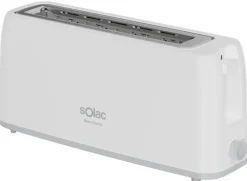 Tostador SOLAC 1 Ranura Larga Blanco TL5418