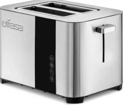 Tostador UFESA 2 Ranuras Cortas Digital Acero Inoxidable 850 WDUODELUX