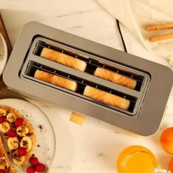 Tostador Vertical de Acero Inoxidable con Ranura Larga TOUCH&TOAST EXTRA 4845