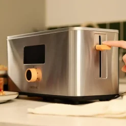 Tostador Vertical de Acero Inoxidable con Ranura Larga TOUCH&TOAST EXTRA 4845