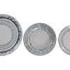 Vajilla de Porcelana 12 Piezas Azul Marino PC-233630