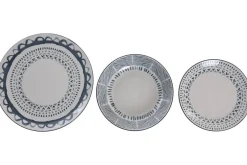 Vajilla de Porcelana 12 Piezas Azul Marino PC-233630