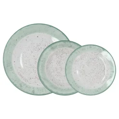 Vajilla de Porcelana 18 Piezas Turquesa Quid FARO