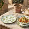 Vajilla de Porcelana 12 Piezas Verde Olivo PC-233632