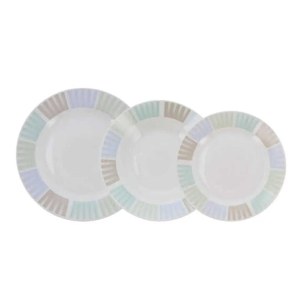Vajilla de Porcelana Quid 18 Piezas para 6 Personas CANADA