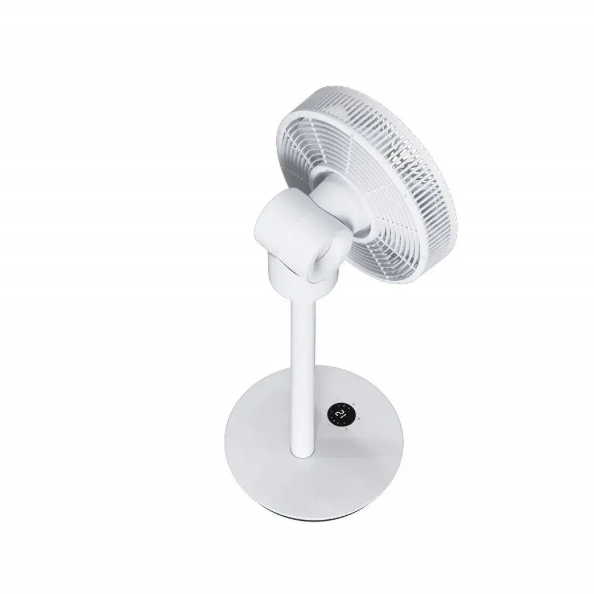 Ventilador de Pie o Sobremesa FACULA color Blanco Brisa3D