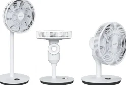Ventilador de Pie o Sobremesa FACULA color Blanco Brisa3D