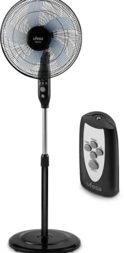 Ventilador de Pie UFESA40cm 50W Negro DAKOTA