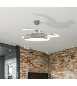 Ventilador de techo BASTILIPO Estoril Niquel 0920