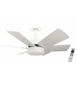 Ventilador de techo BASTILIPO Cala Blanca DC 75cm LED 6 vel. 5659