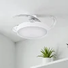 Ventilador de Techo con Luz LED Plegable Motor DC SOGO VEN-SS-21845