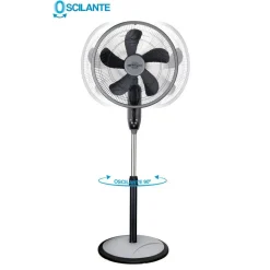 Ventilador Orbegozo SF0246 3 en 1 de 40 cm Silencioso con Temporizador